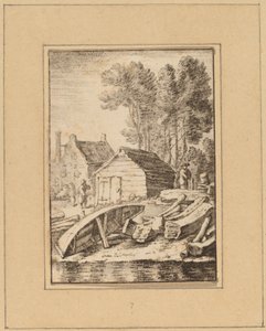 造船所、1761 年、1765 年発行。 作： Cornelis Ploos van Amstel