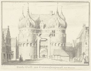 ホールンの古いオーステルポートまたはゲヴァンゲンポート 作： Cornelis Pronk