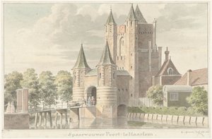 ハールレムのスパーンヴォウダー門 作： Cornelis Pronk