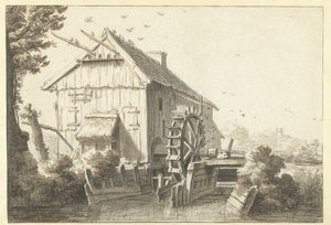 水車 作： Cornelis Saftleven (attributed to)