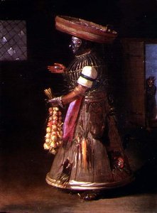 女性の擬人化フィギュア（1対） 作： Cornelis Saftleven