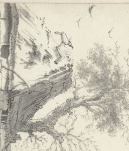 水上の農家 作： Cornelis Saftleven