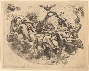 聖母の戴冠式 作： Cornelis Schut I