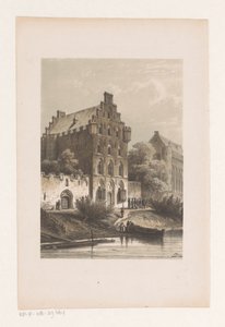 水辺の家々 貴族の家 作： Cornelis Springer