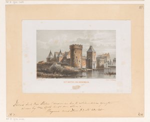 メデンブリック城 Medemblik の城 (オブジェクトのタイトル) 作： Cornelis Springer