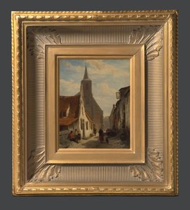 ザントフォールトの教会 作： Cornelis Springer