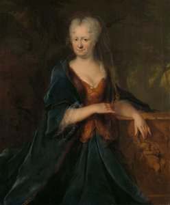 ゲリット・シクターマンの妻、ルイーズ・クリスティーナ・トリップの肖像 作： Cornelis Troost