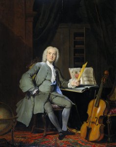 ファンデルメルシュ家の人物の肖像、1736年