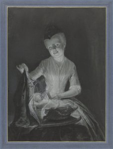 サラ・トルストと人形 作： Cornelis Troost