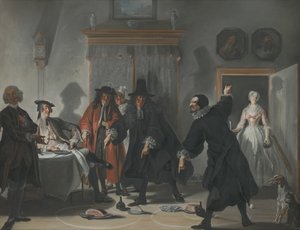 数学者または逃げた若い女性：Raasbollius医師とUrinaal医師の間の紛争、1741年