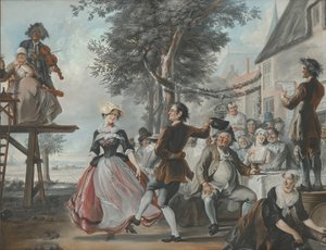 クロリスとルーシェの結婚式 作： Cornelis Troost