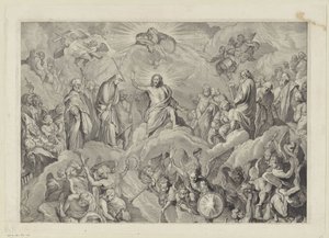 最後の審判（天板） 作： Cornelis Visscher (II)