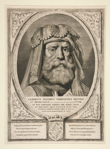 Albertvs Bavarvs Phrenetici Fratris/ et Provinciarvm 作： Cornelis Visscher