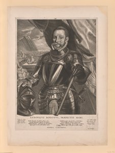 ボワゾのルイ、ゼーラント提督、『Quatuor Personae』より 作： Cornelis Visscher