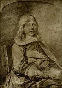 11歳の男の子の肖像画 作： Cornelis Visscher
