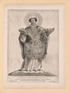 北と南のオランダの聖人より、聖ルブラン 作： Cornelis Visscher