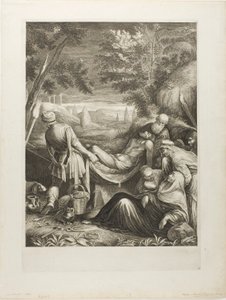 埋葬 作： Cornelis Visscher