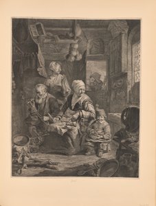 パンケーキの女 作： Cornelis Visscher