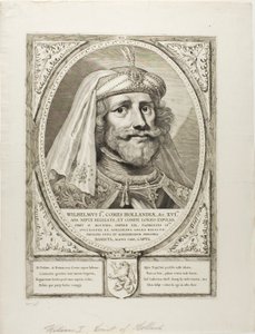 ウィリアム1世、『オランダ、ゼランド、フリジアの原則』より 作： Cornelis Visscher
