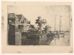 水上の家 作： Cornelis Vreedenburgh