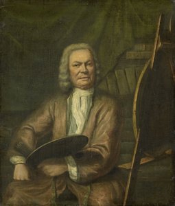画家ヤン・マウリッツ・クインクハルトの肖像 作： Cornelis Wever