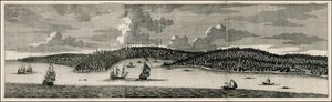 1698年、コンスタンチノープルとペラの眺め（Cornelis De Bruyn作