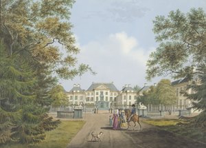ヘットロー宮殿の眺め 作： Cornelis de Kruyff