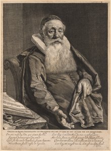 Gellius de Bouma、ズトフェンの福音大臣 作： Cornelis de Visscher