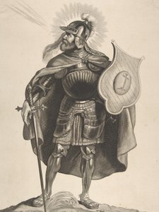 聖ガングルフス、1650年。 作： Cornelis de Visscher