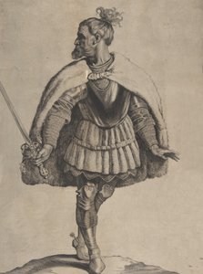 Svevus、シリーズ Peplus、sive Gothorum、Heruolorum...、1650 から。 作： Cornelis de Visscher