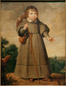 巡礼者としての子供の肖像 作： Cornelis de Vos
