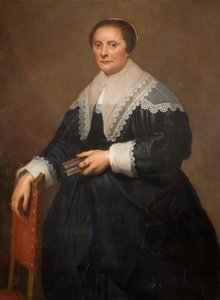 女性の肖像、1645年。 作： Cornelis de Vos