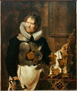 アブラハム・グラフェウスの肖像 1550-1624, 1620. 作： Cornelis de Vos