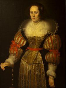 貴婦人の肖像 作： コルネリス・デ・ヴォス