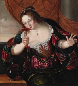 貴婦人の肖像 作： Cornelis de Vos