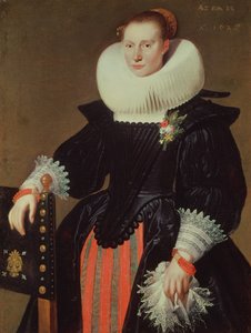 女性の肖像 作： Cornelis de Vos