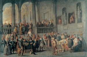 (1592-1667) のコルネリス、ウェールによる病人を訪問します。 キャンバスに油彩、サイズ：99x152、c。 1640年、ストラーダ・ヌオーヴァ博物館、ジェノバ 作： Cornelis de Wael