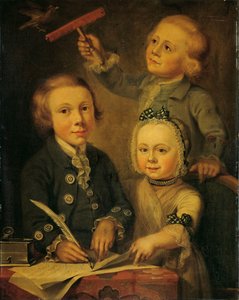 Barend Goudrianan の子供たちの肖像 作： Cornelis van Cuylenburgh (II)