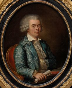 作曲家アンドレ・エルネスト・モデスト・グレトリーの肖像 1741-1813年、c. 1786-88。 作： Cornelis van Cuylenburgh