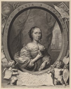 アンナ・マリア・ヴァン・シュルマン 作： Cornelis van Dalen the Younger, after Cornelis Jonson