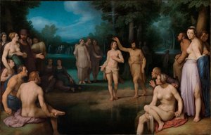 ドイツ語：Taufe Christi キリストの洗礼