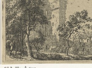 デ・ハール城跡 作： Cornelis van Hardenbergh