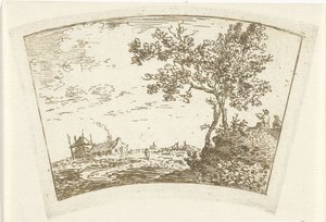 農場のある風景 作： Cornelis van Noorde