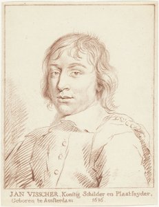 ヤン・デ・フィッシャーの肖像 作： Cornelis van Noorde