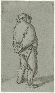 立っている男性 作： Cornelis van Noorde
