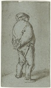 立っている男性 作： Cornelis van Noorde