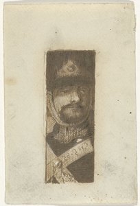 兵士の肖像 作： Cornelis van der Griendt