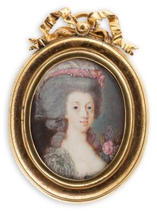 デンマークのソフィアマグダレナの肖像1746-1813、スウェーデンの女王。