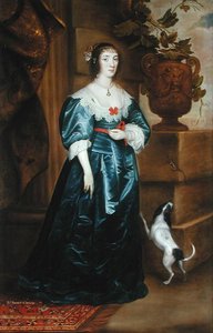 ブロムリーのジェラルド夫人（d.1634）c.1633（油彩・キャンバス） 作： Cornelius Janssen van Ceulen