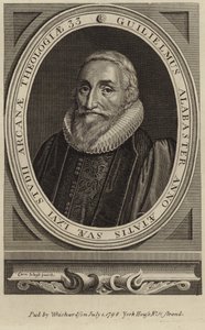 ウィリアムアラバスターの肖像 作： Cornelius Janssen van Ceulen